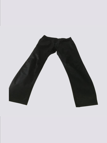 Pantalon noir pétrole slim