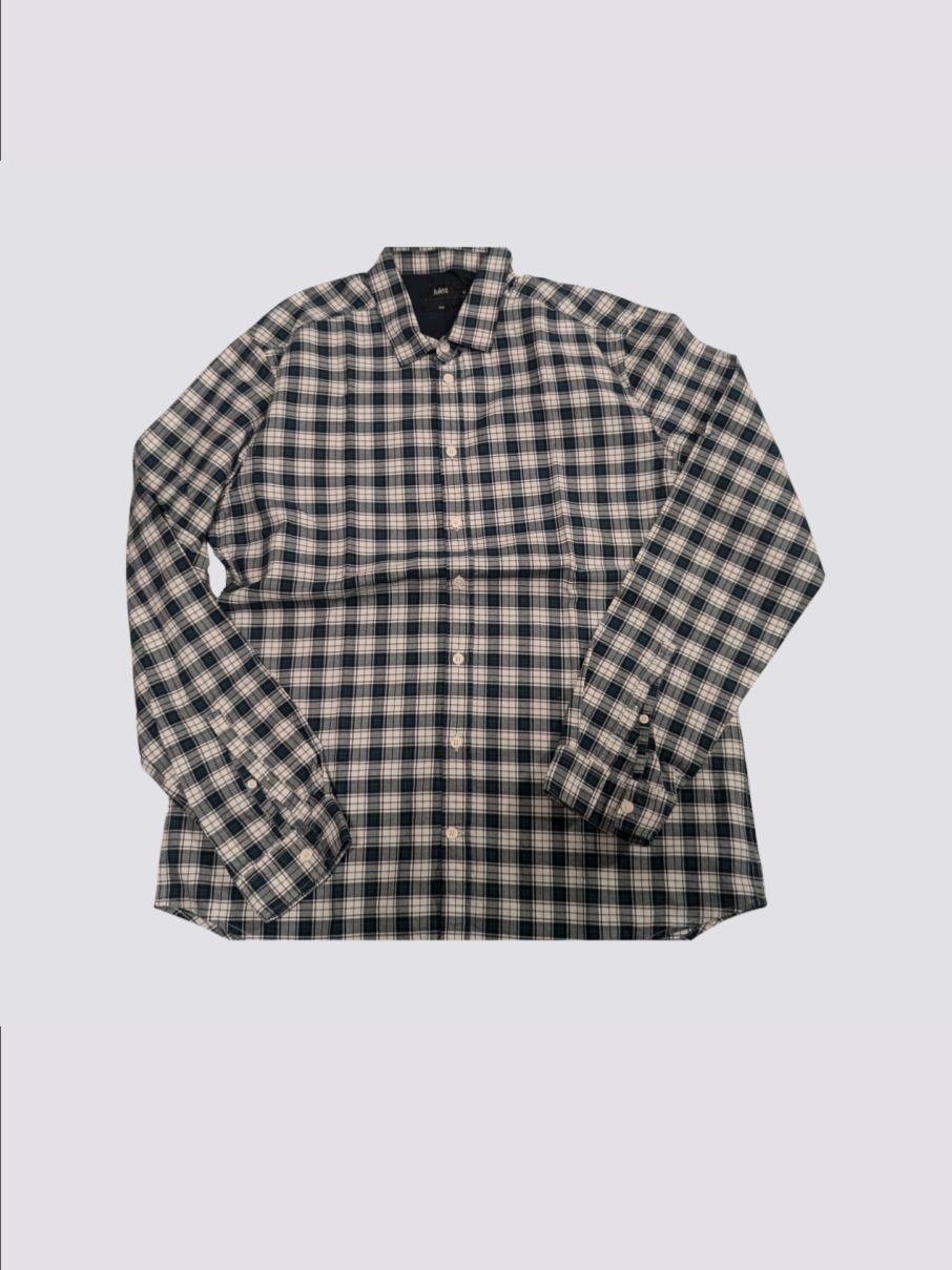 Chemise slim à carreaux