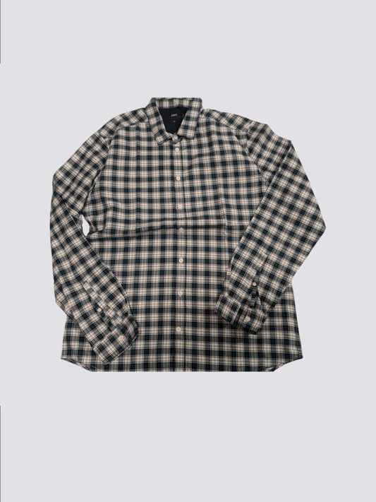 Chemise slim à carreaux