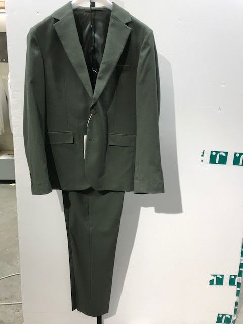 Veste et pantalon de costume confort - Vert kaki