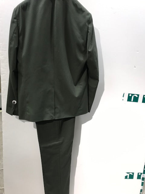 Veste et pantalon de costume confort - Vert kaki