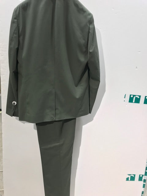 Veste et pantalon de costume confort - Vert kaki