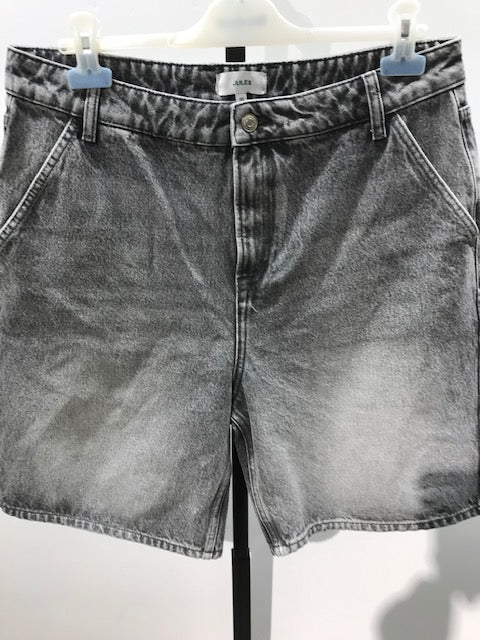 Short baggy en jean - Gris moyen