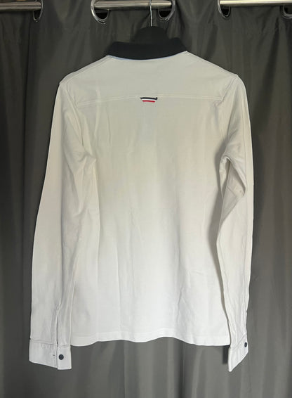 Polo piqué col boutonné