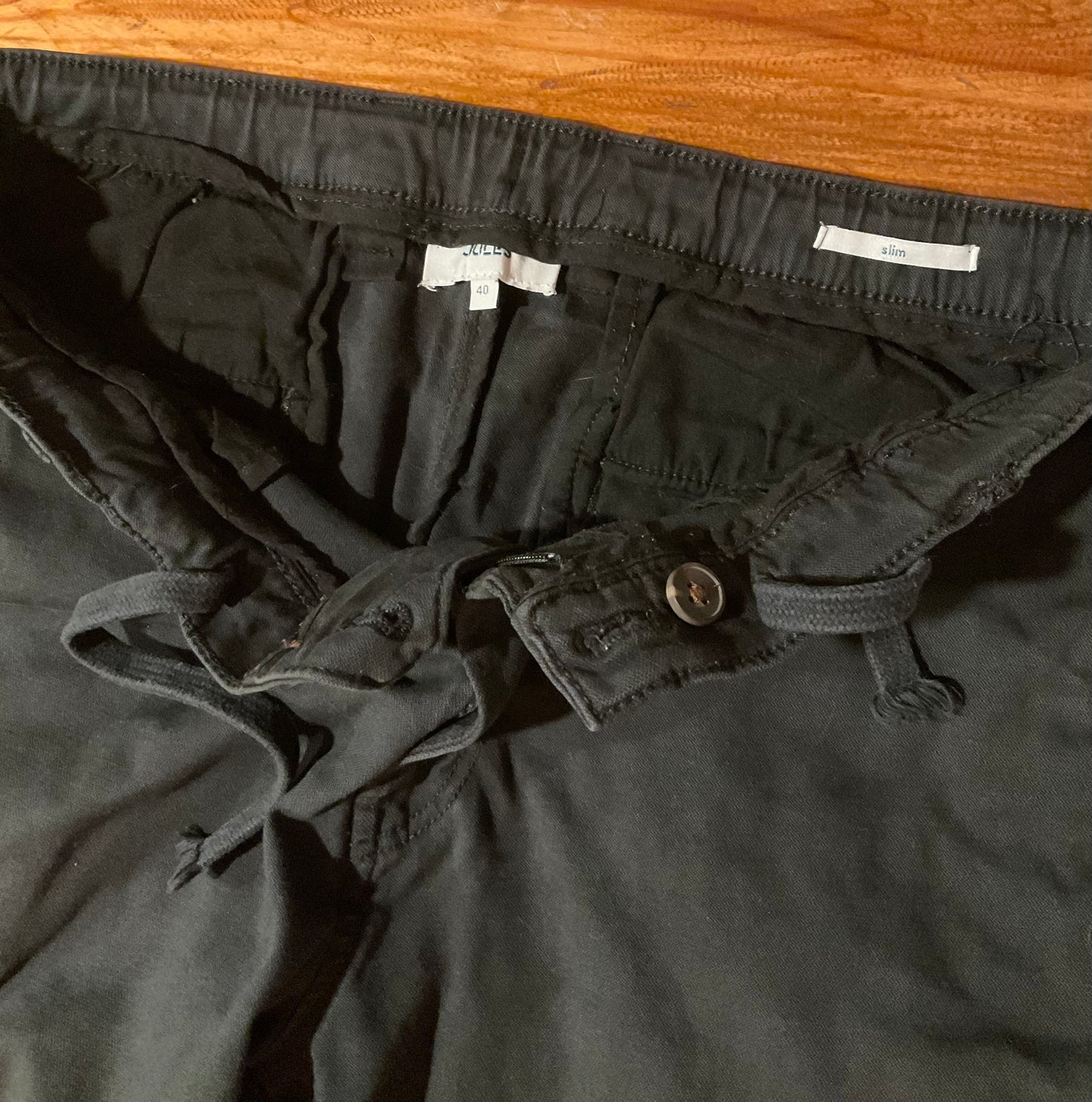 Chino forme cargo bas et taille elastiqué