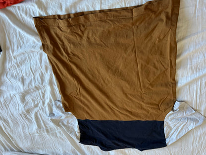 Tee shirt colorblock coton issu de l'agri bio