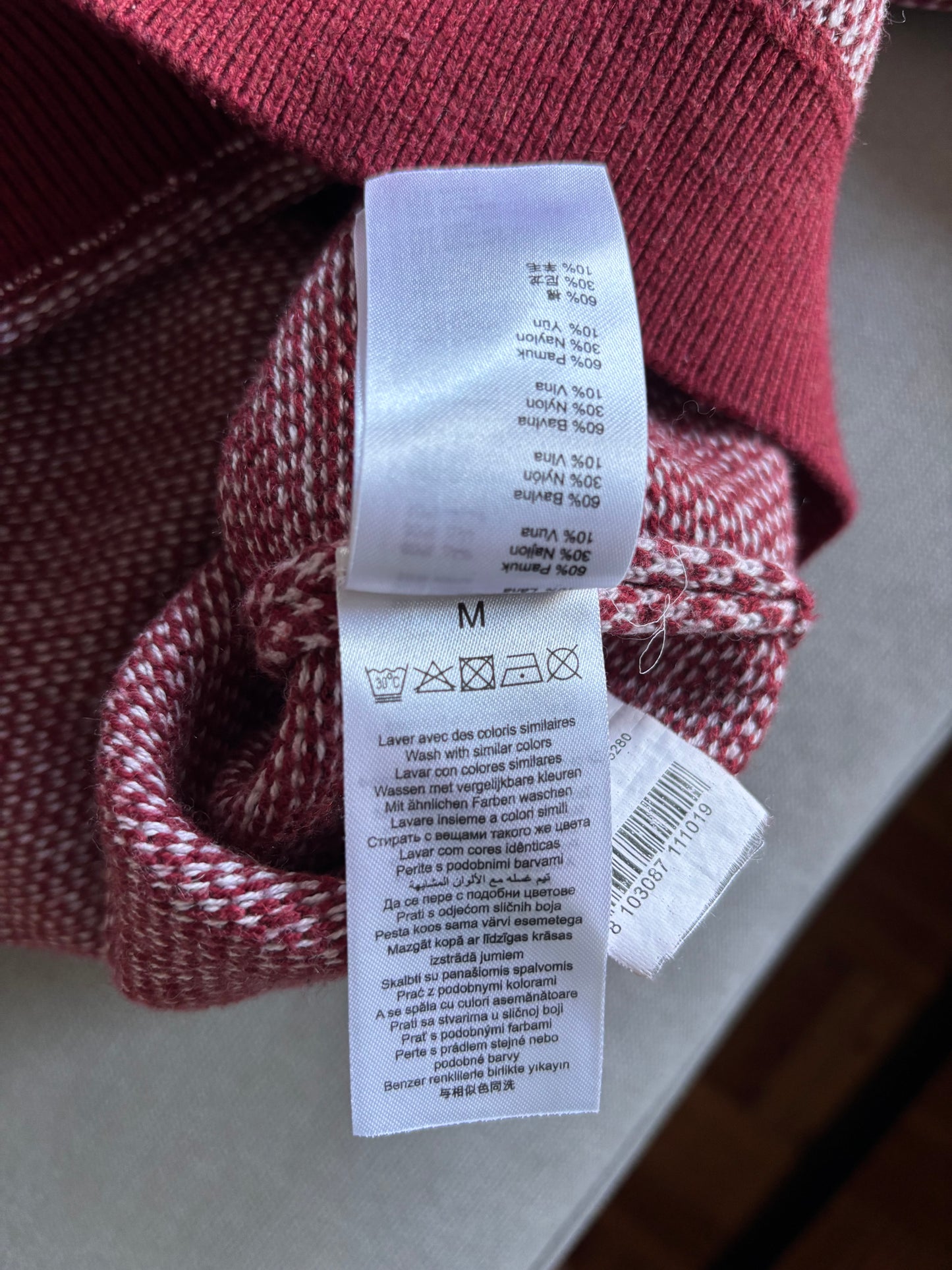 Pull d’hiver ras de cou