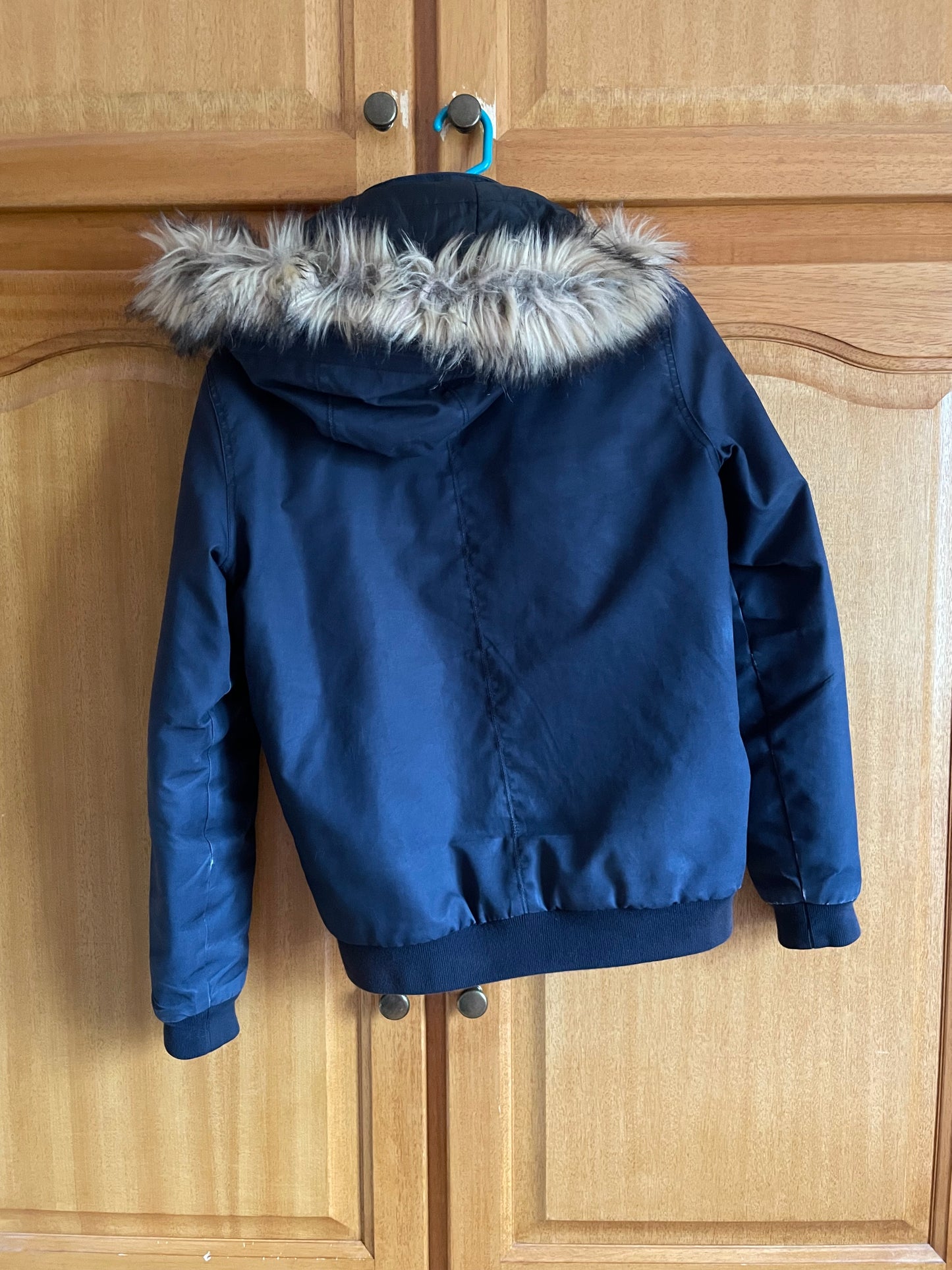 Blouson capuche fourrure amovible