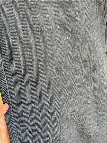 Pantalon chino slim chevron