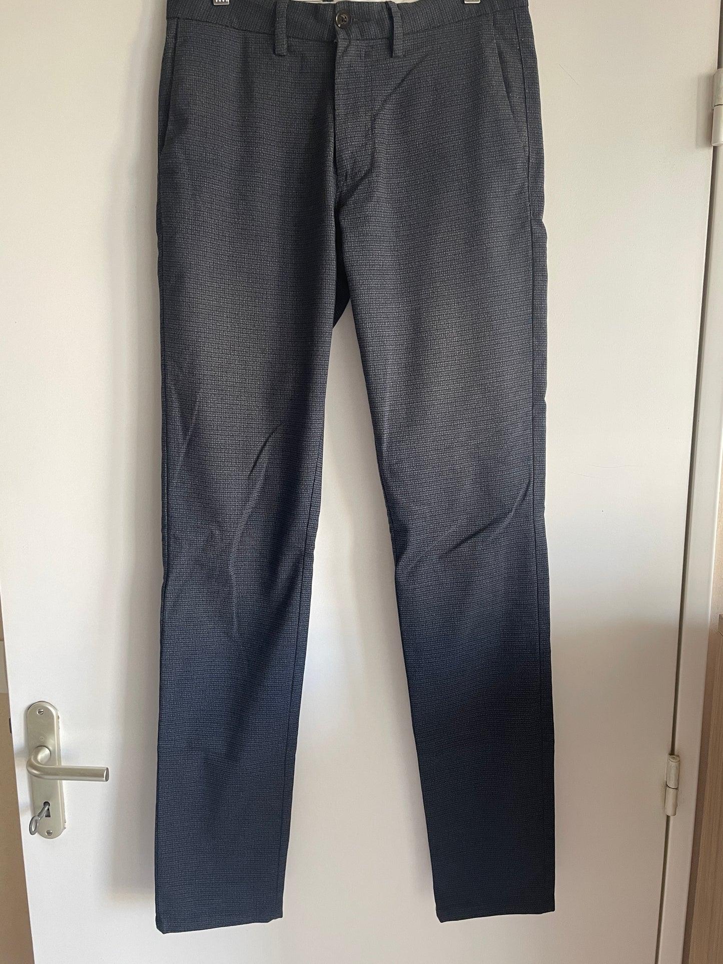 Pantalon chino à carreaux