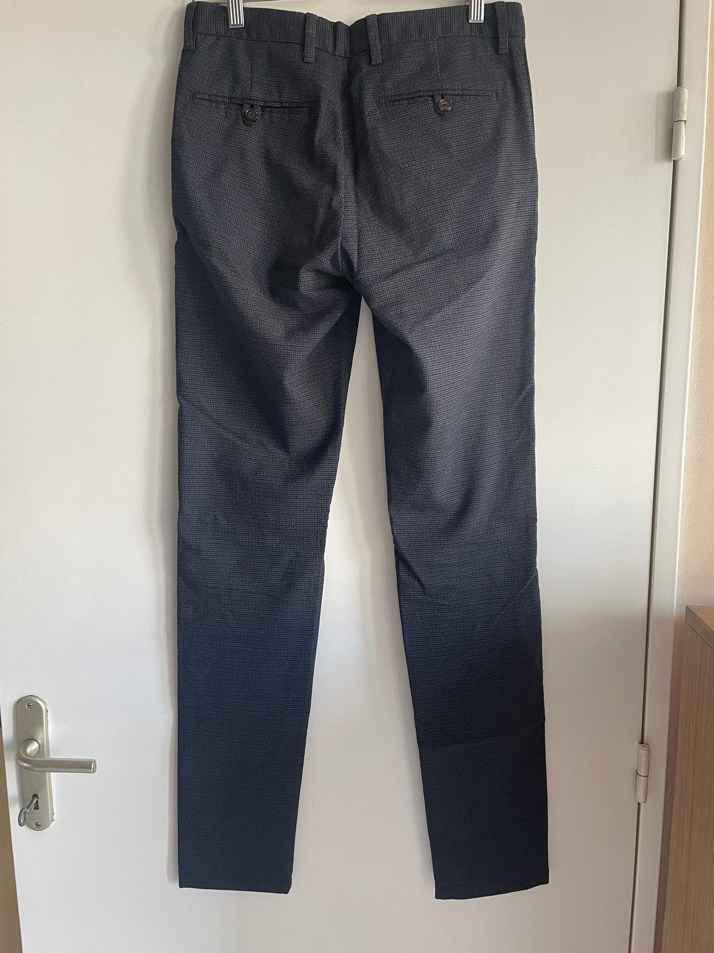 Pantalon chino à carreaux