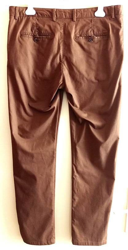 Pantalon chino camel