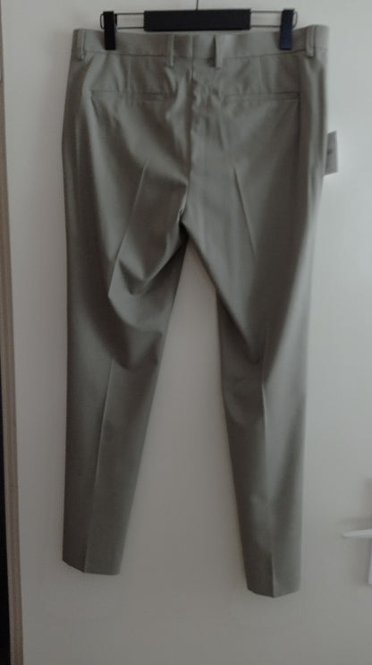 Pantalon costume slim vert
