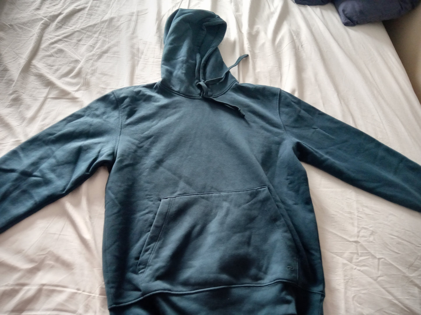 Sweat à capuche uni