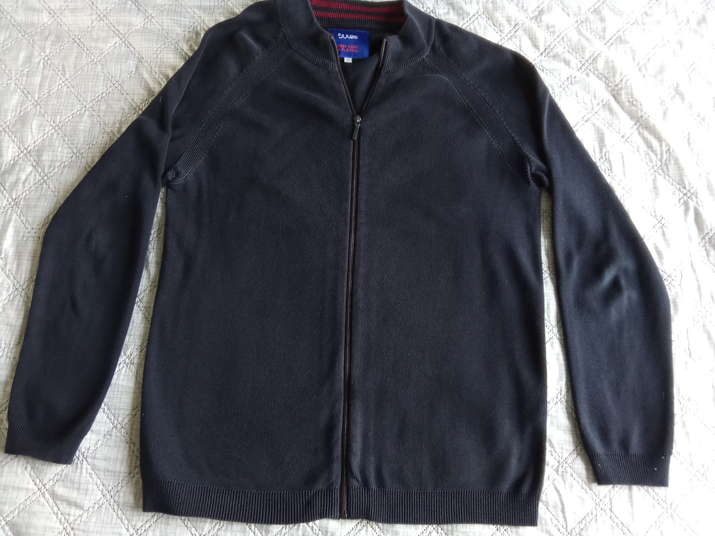Gilet zippé col montant