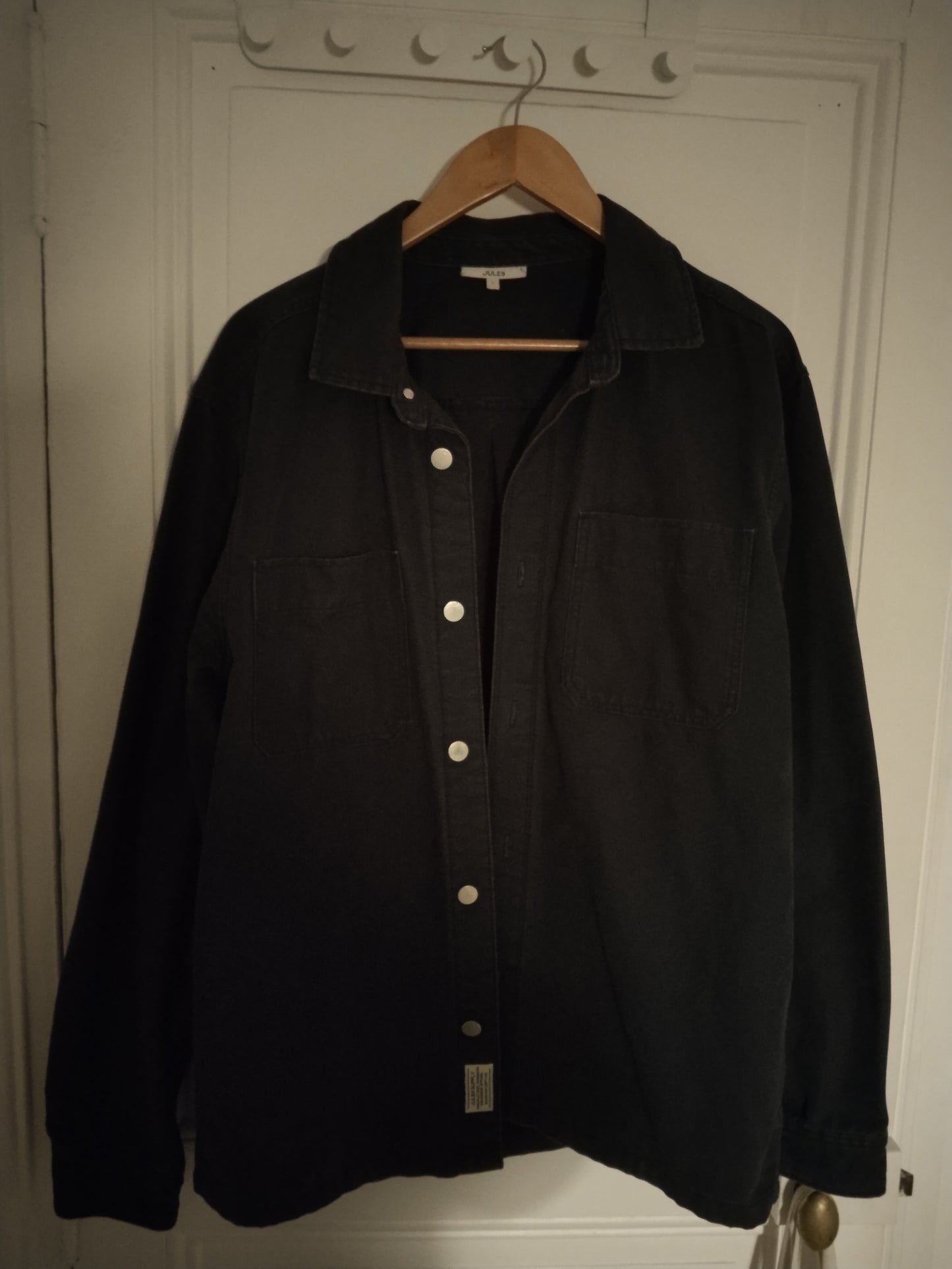 Surchemise unie effet workwear coton