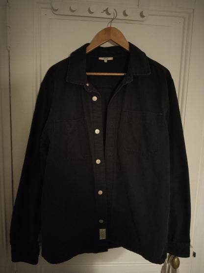 Surchemise unie effet workwear coton