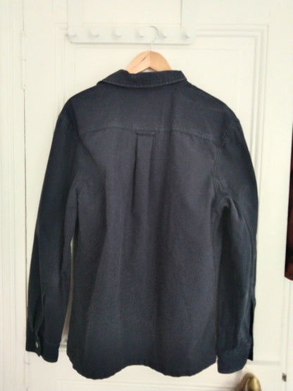 Surchemise unie effet workwear coton