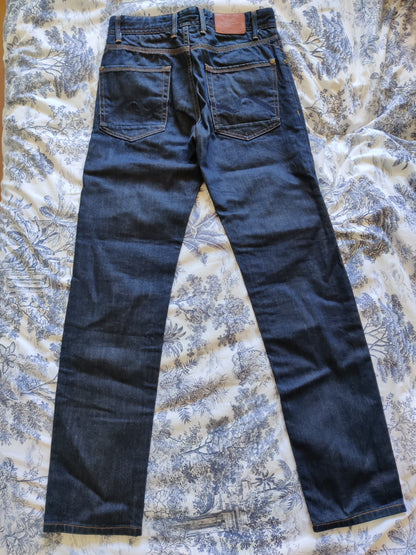 Jeans straight brut