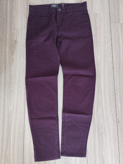 Pantalon bordeaux