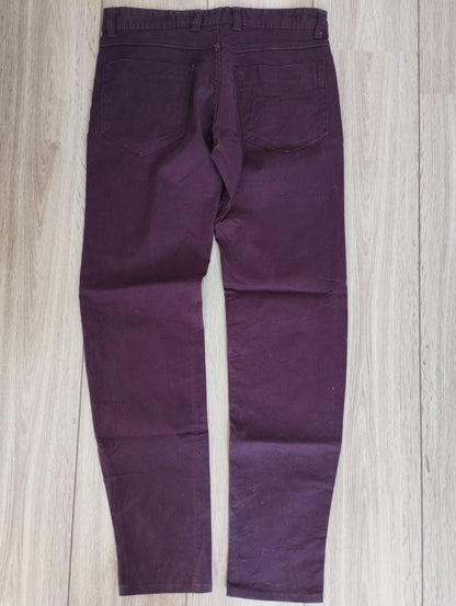 Pantalon bordeaux