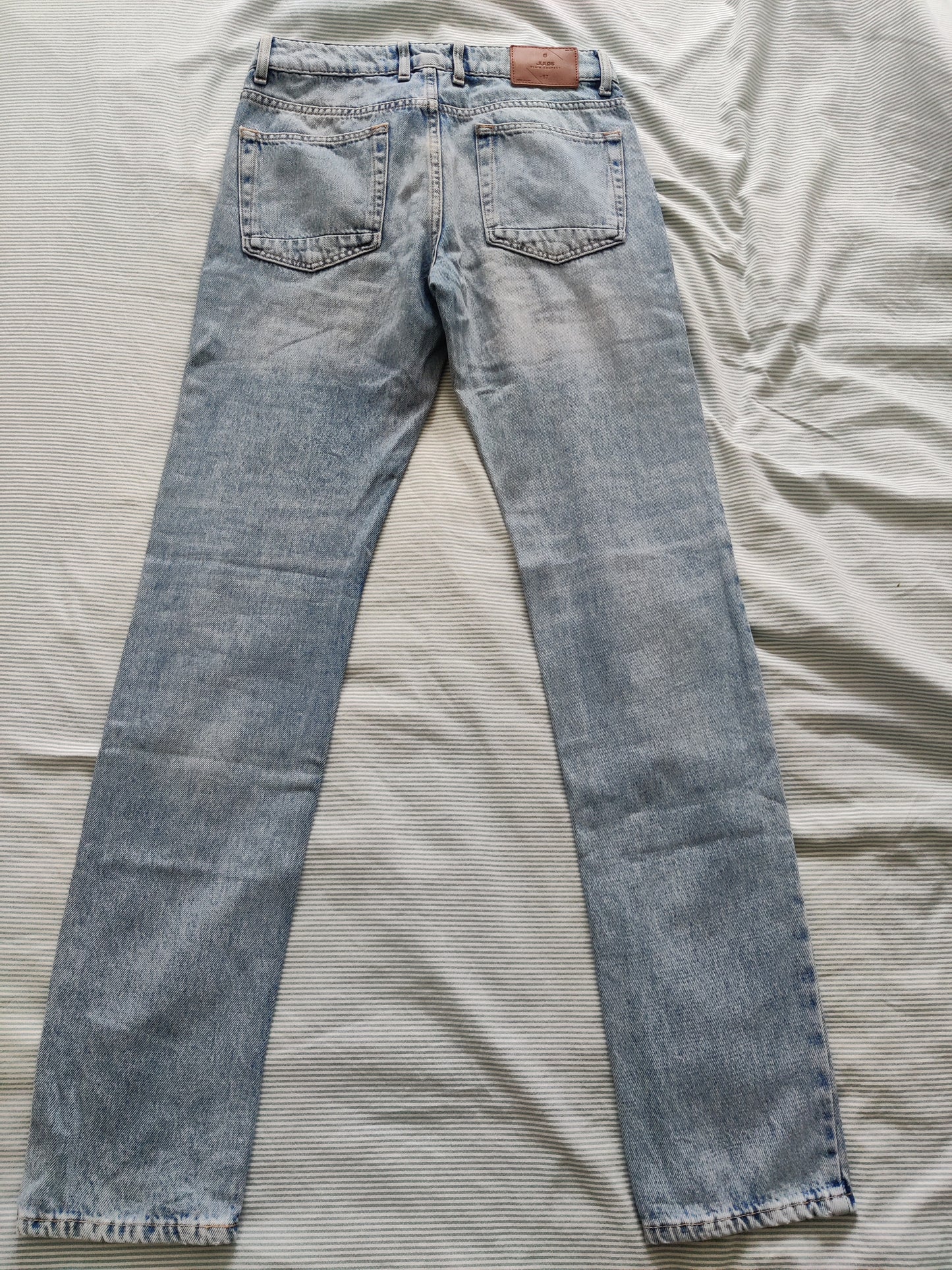 Jean straight délavé