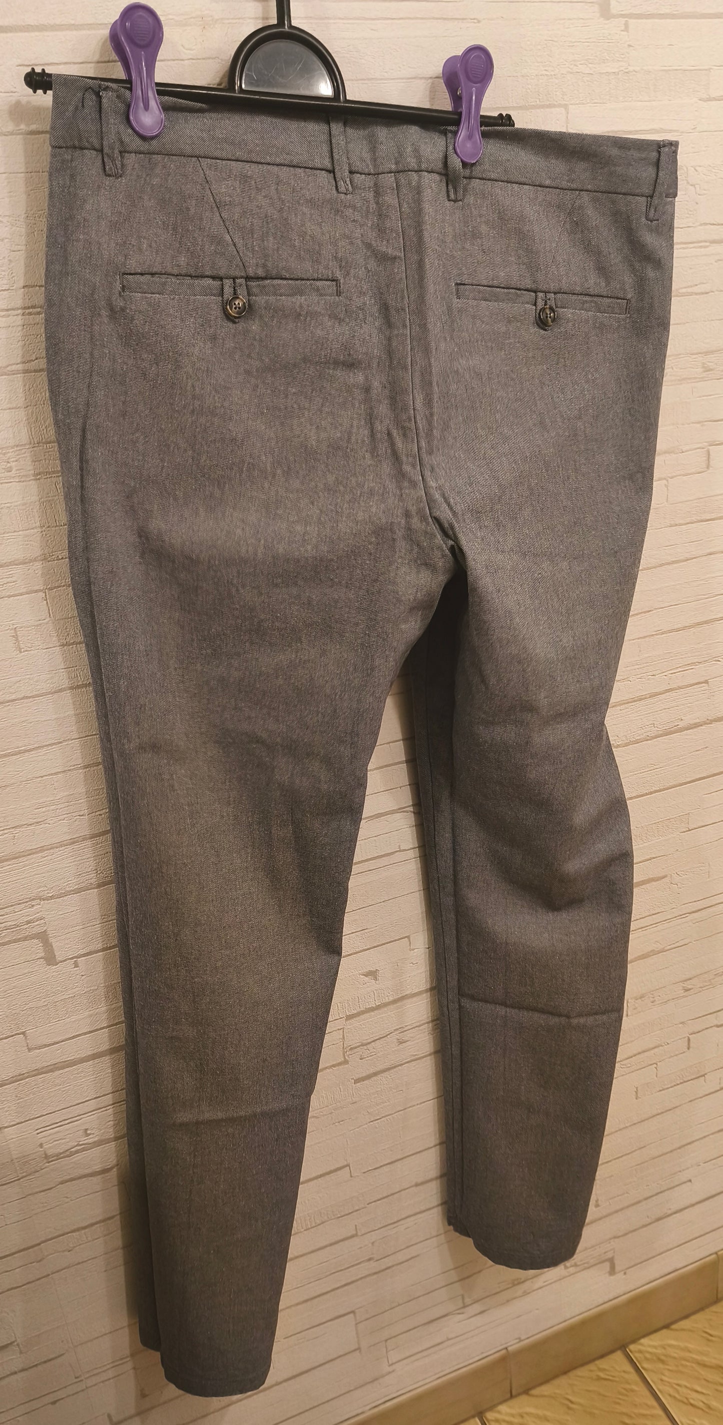 Chino slim twill fantaisie