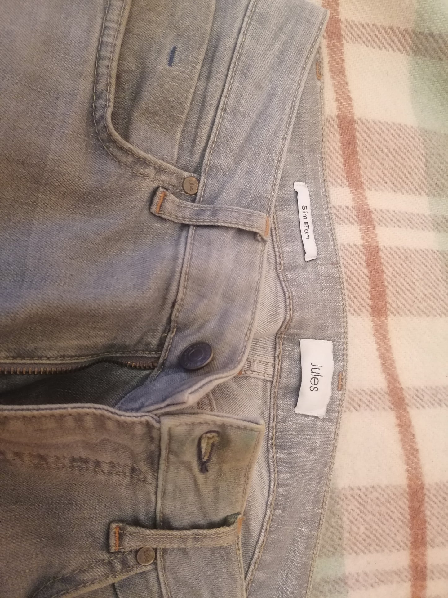 Jean Slim gris Jules