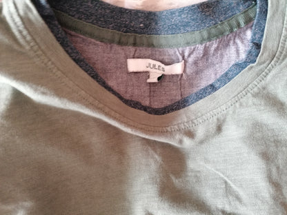 Tee-shirt colorblock  coton issu de l'ag