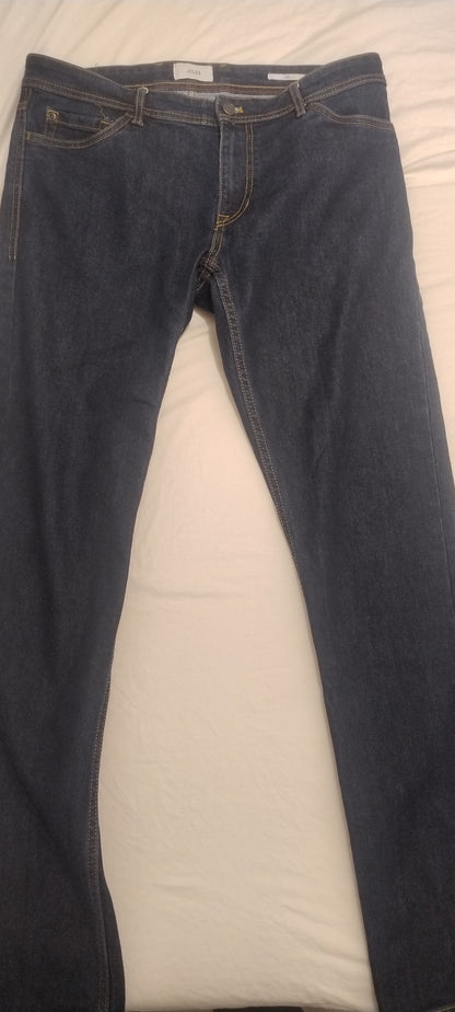 Jean slim en coton et polyester recyclés