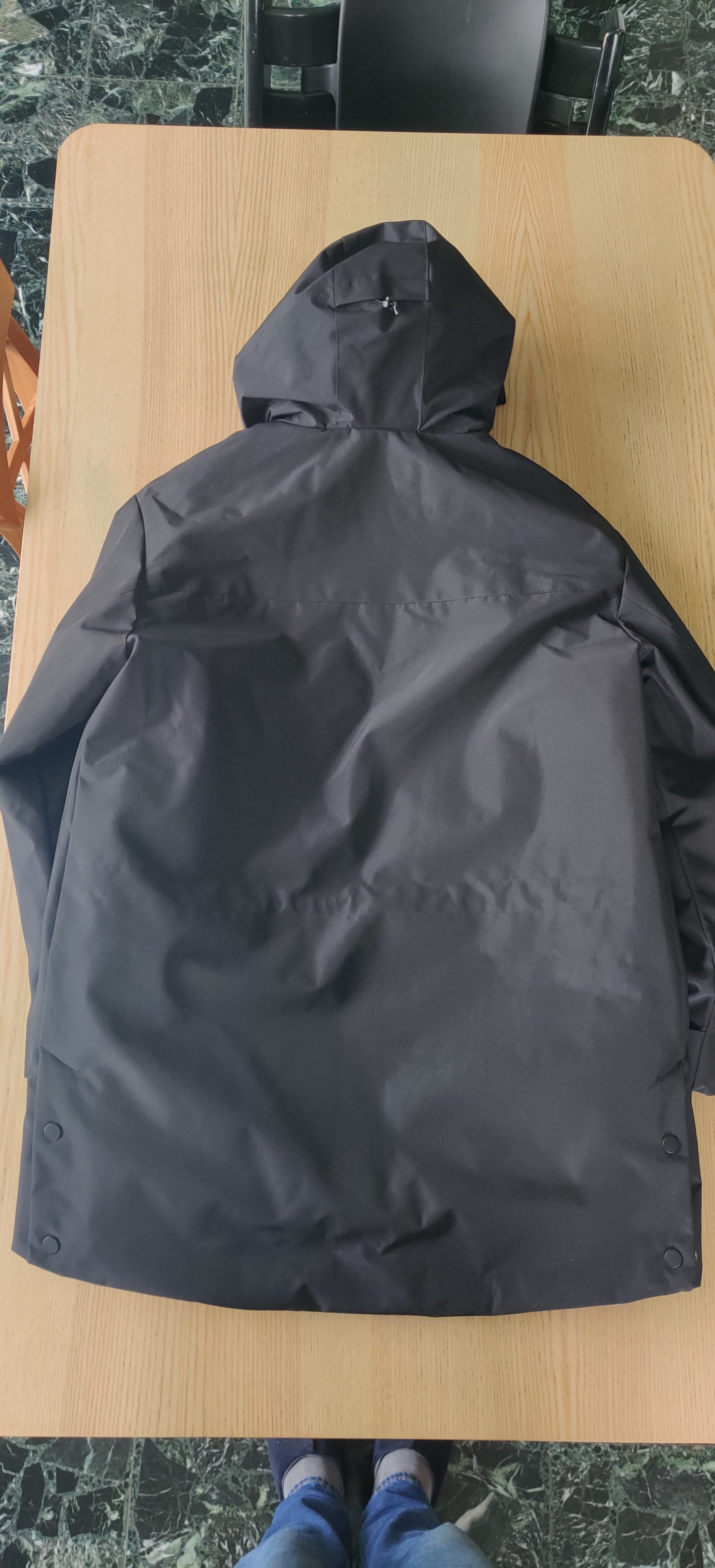 Parka noire neuve sans étiquette