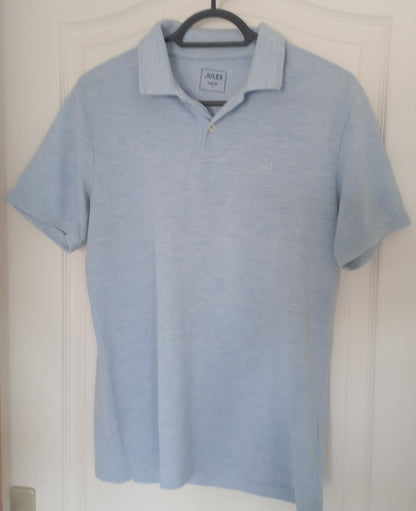Polo manches courtes pique chiné