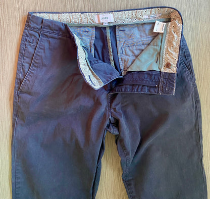 pantalon chino bleu marine T36