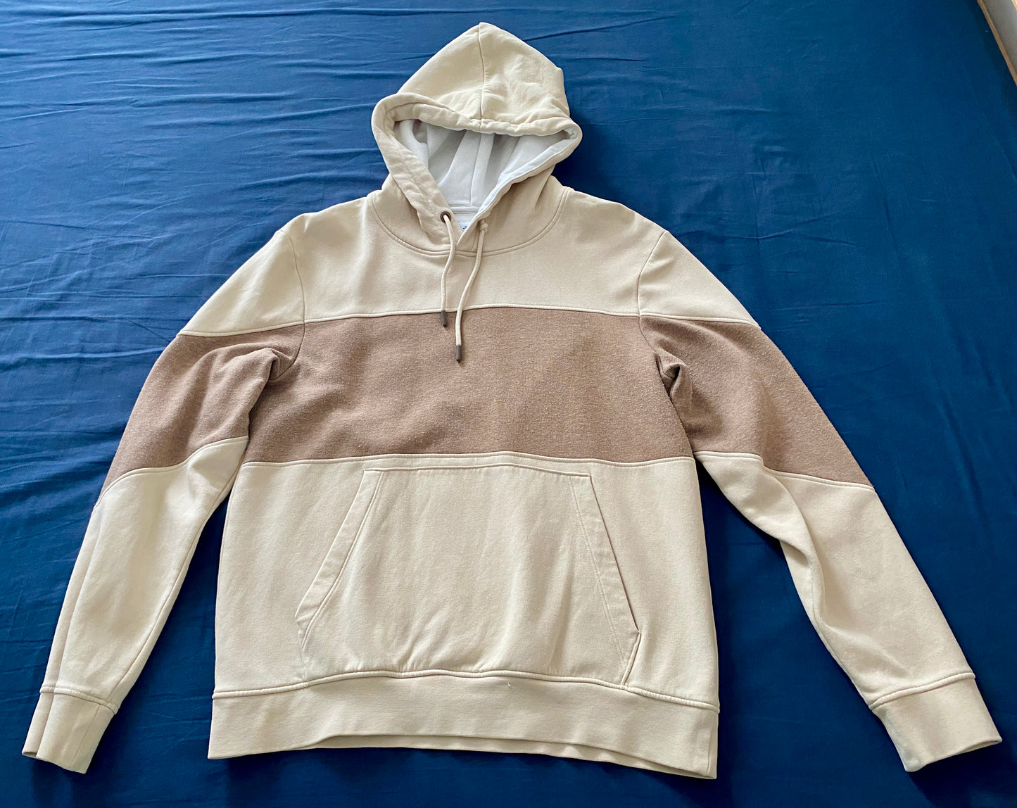 Sweat à capuche colorblock