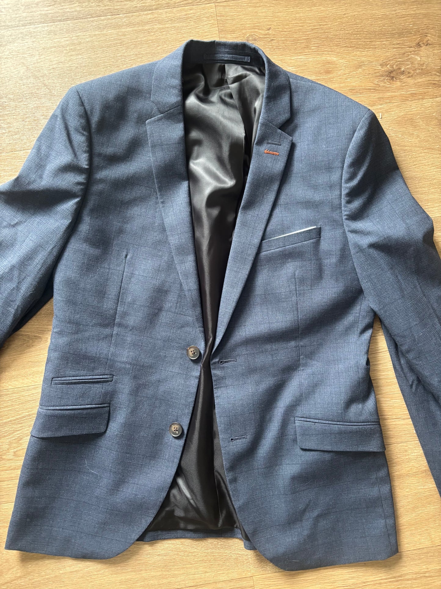 Costume 3 pièces Prince de Galles slim