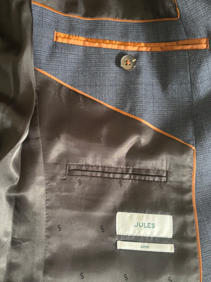 Costume 3 pièces Prince de Galles slim