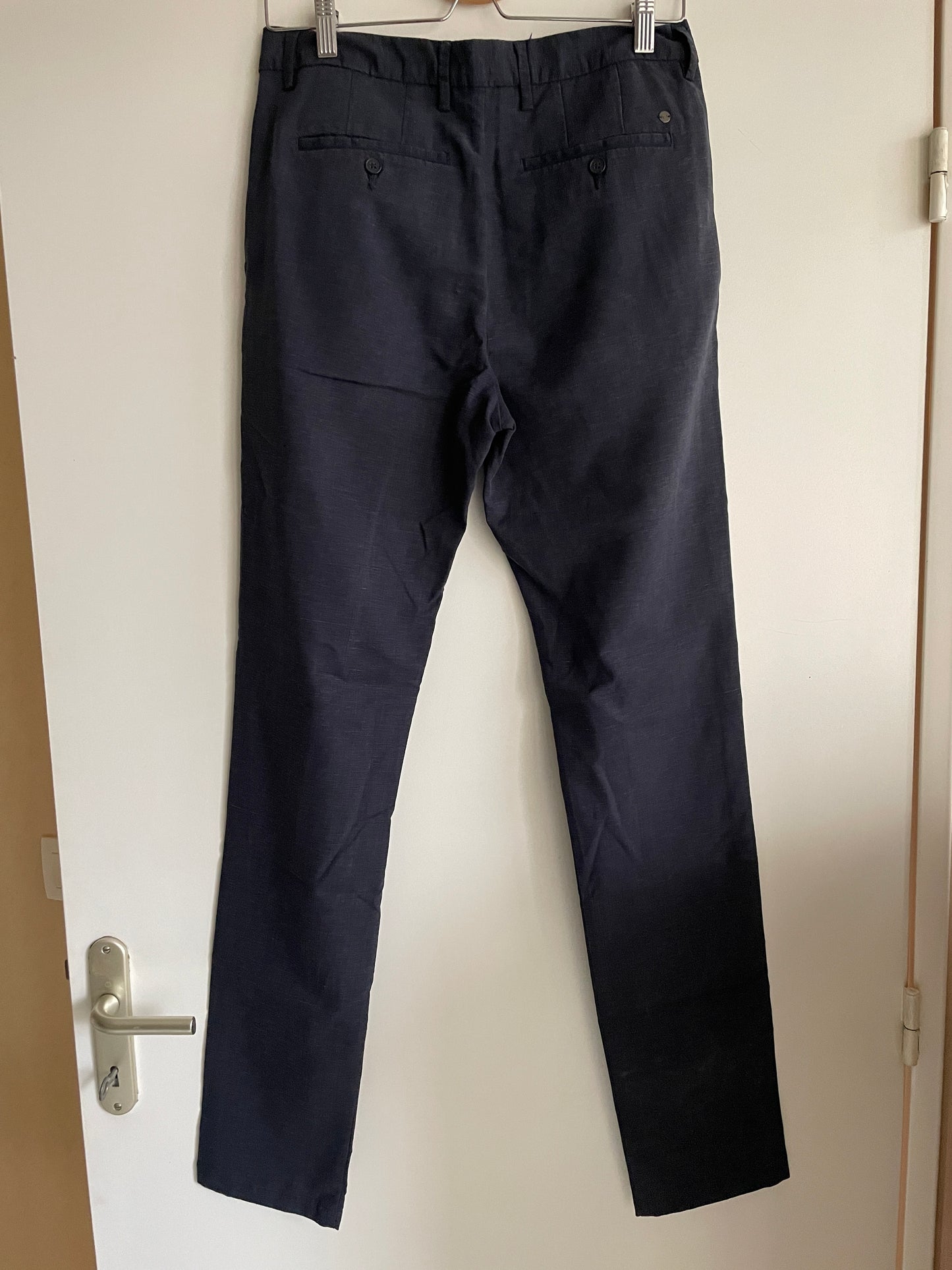 Pantalon léger bleu marine