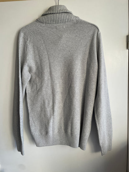 Pull col châle uni