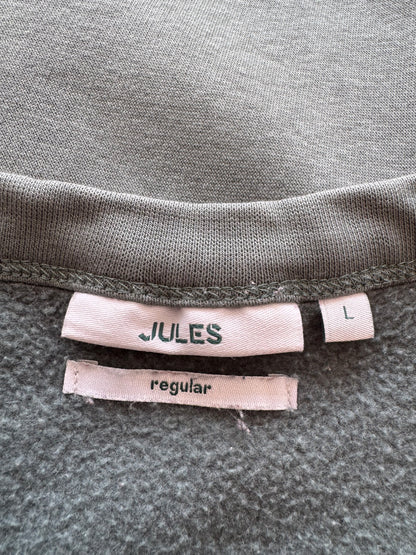 Sweat col rond uni - Vert