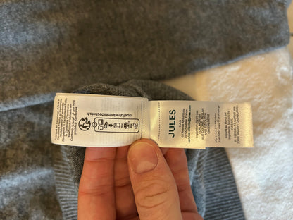 Pull gris cachemire et laine
