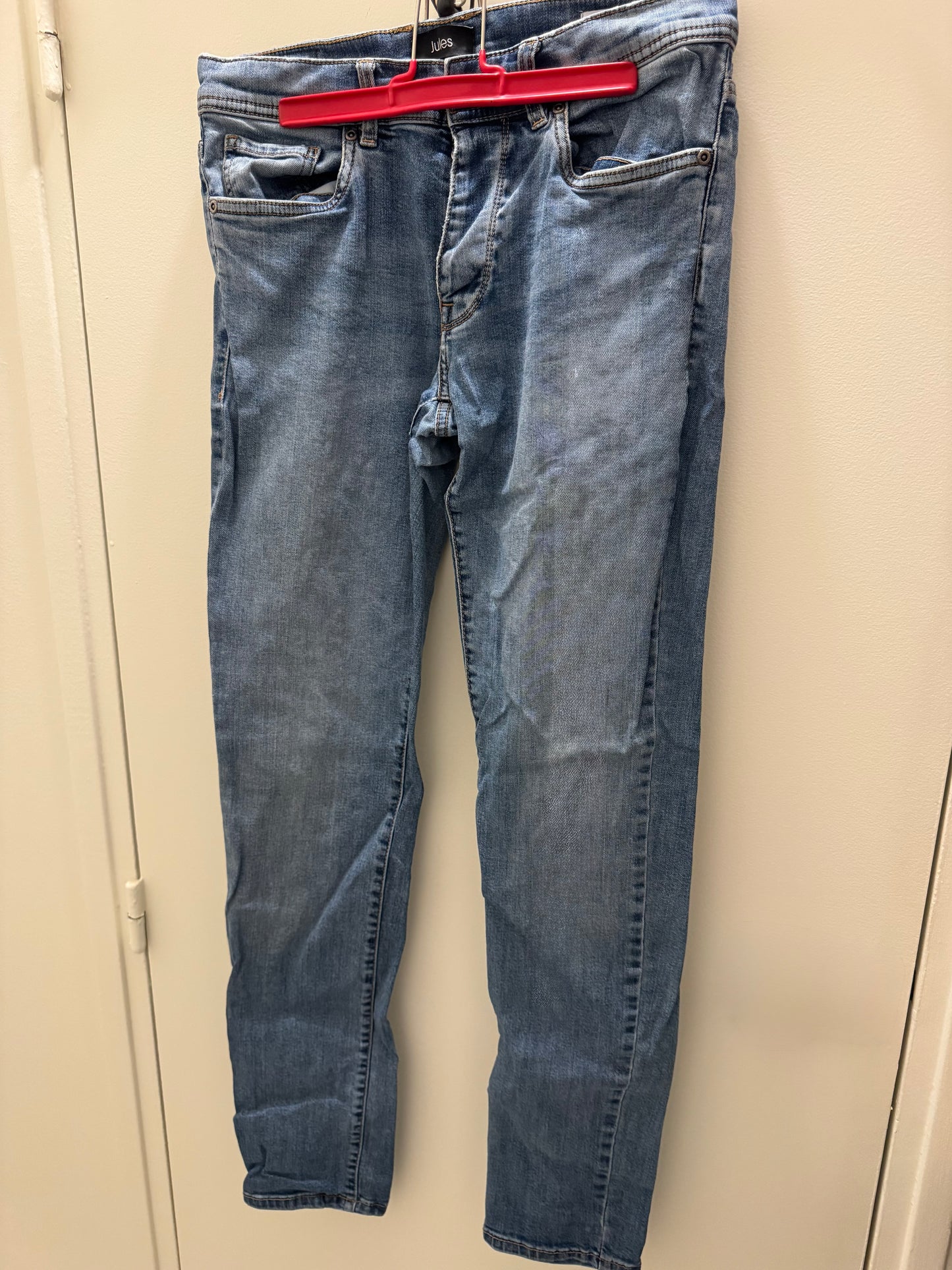 Jean slim Tom bleu lavé clair