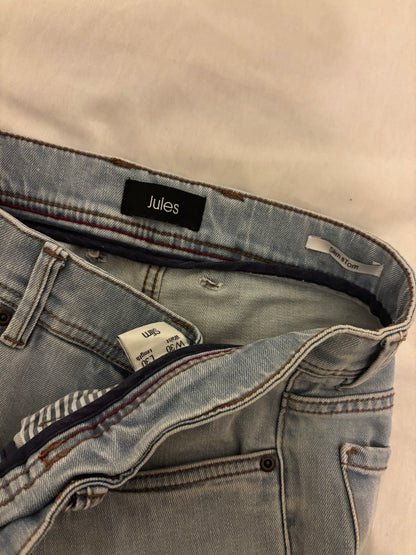 Jean slim Tom 4 longueurs délavé