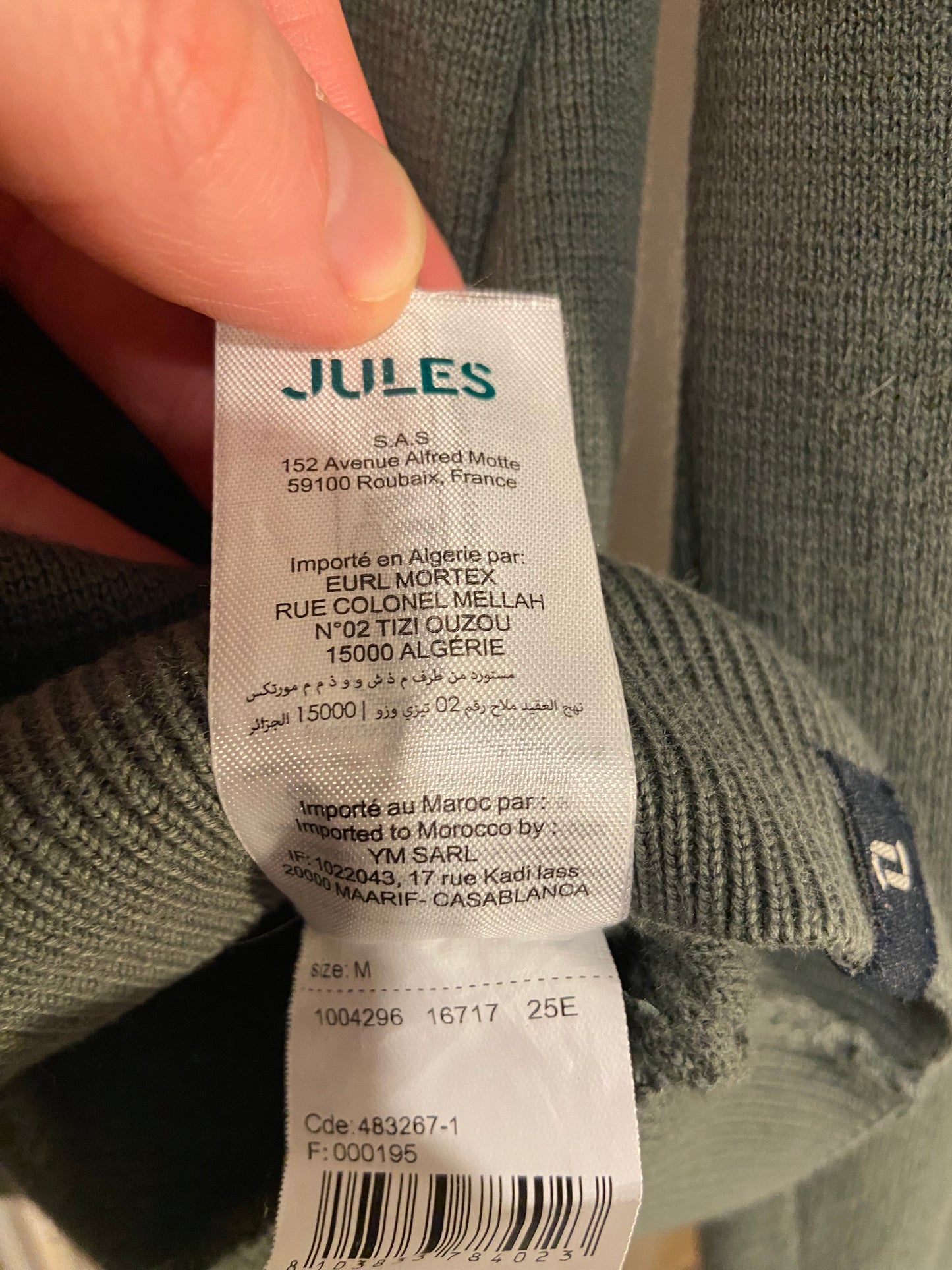 Pull vert