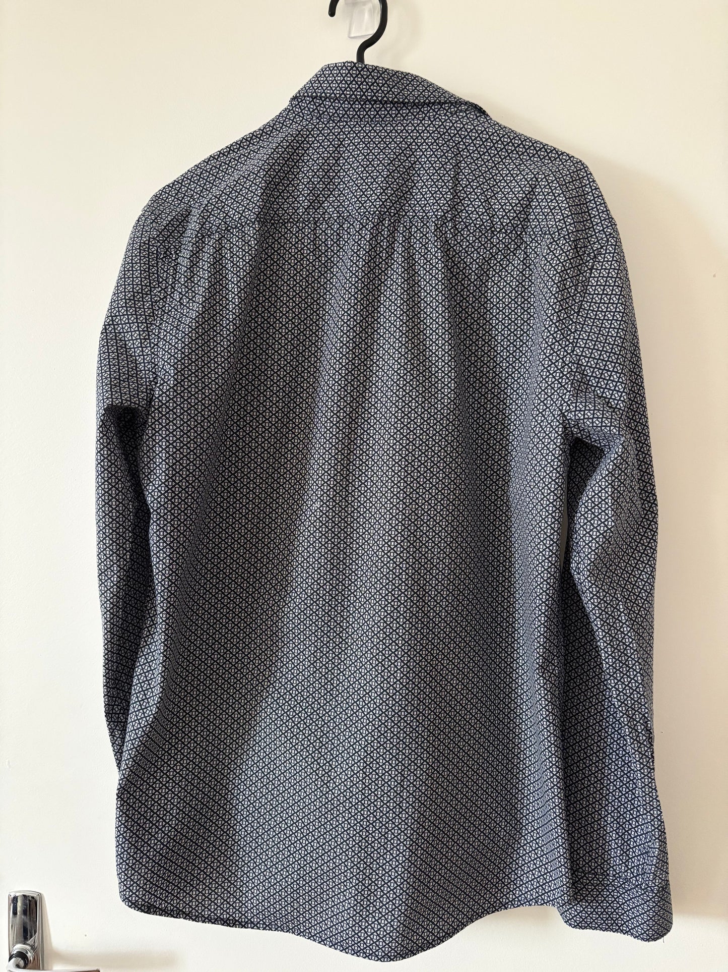 Chemise regular micro motif