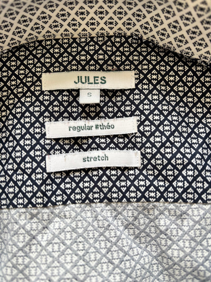 Chemise regular micro motif