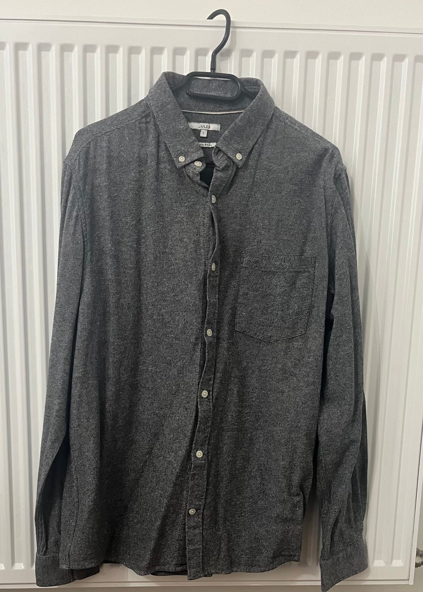 Chemise gris anthracite