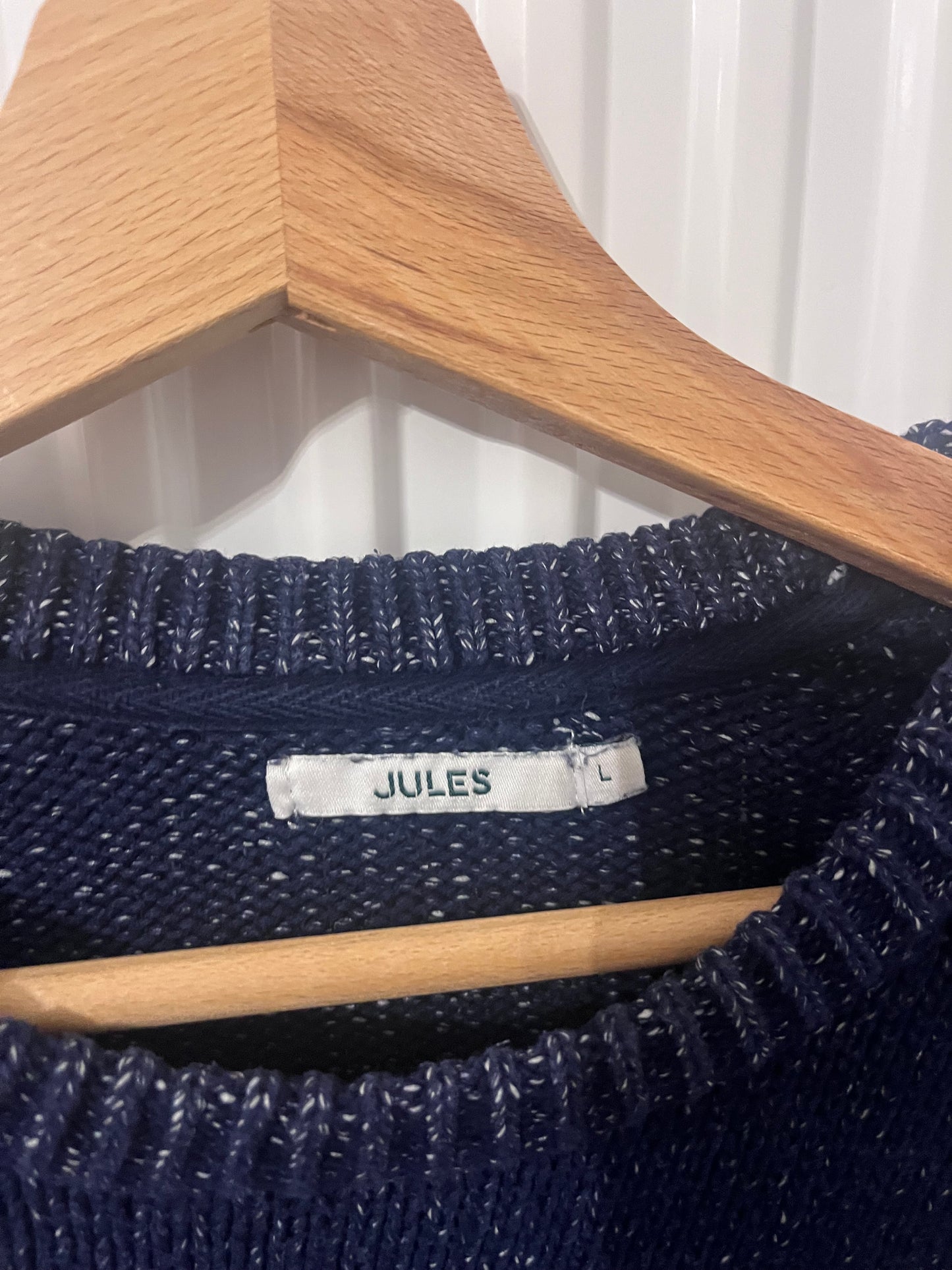 Pull chiné col rond