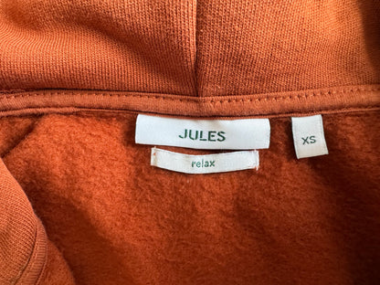 Sweat à capuche terracotta