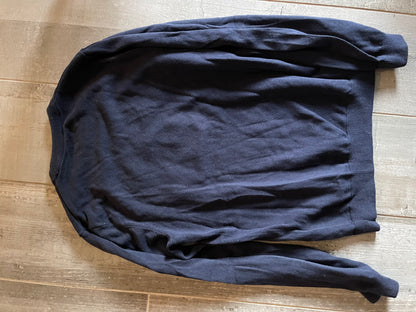 Pull col rond avec inscription