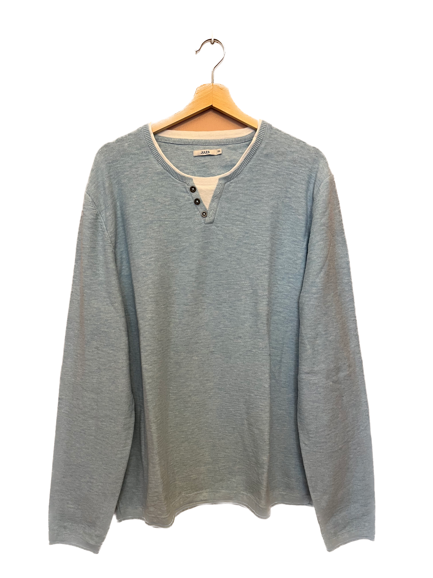 TEE SHIRT MANCHES LONGUES DOUBLE COL